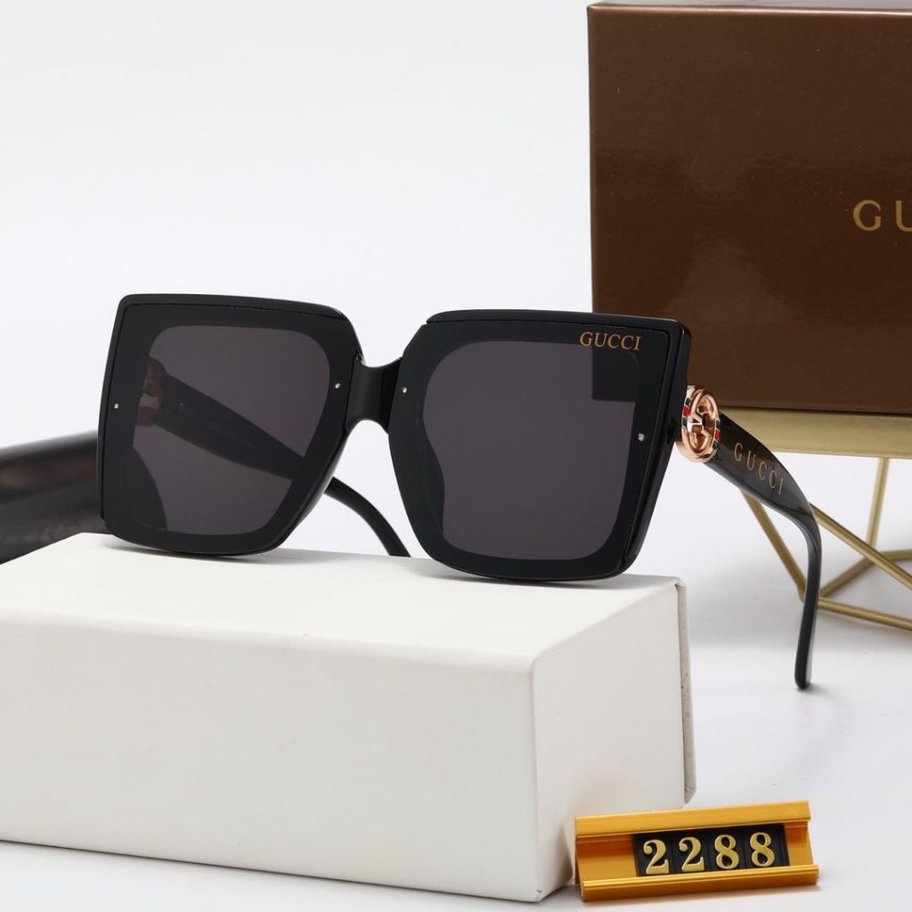 GUCCI GG Lentes De Sol De Lujo De Alta Calidad Para Mujer Mujeres