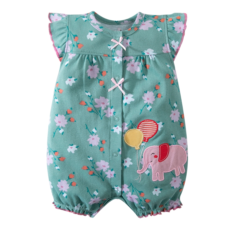 Carter Mono De Algodon De Una Pieza Para Bebe Recien Nacido Monos De Ropa De Nina 0 24M Shopee Colombia