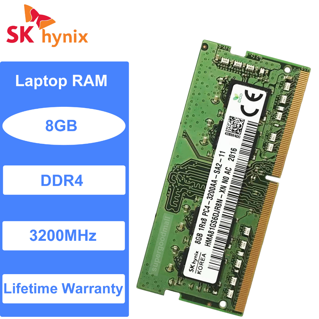 Sk Hynix 8gb Ddr4 Sodimm 2400mhz 8gb Sk Hynix 8gb Ram Ddr4 2400mhz