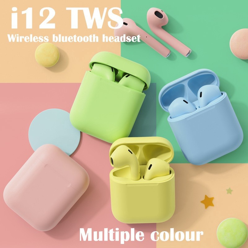 Auriculares bluetooth fashion i12