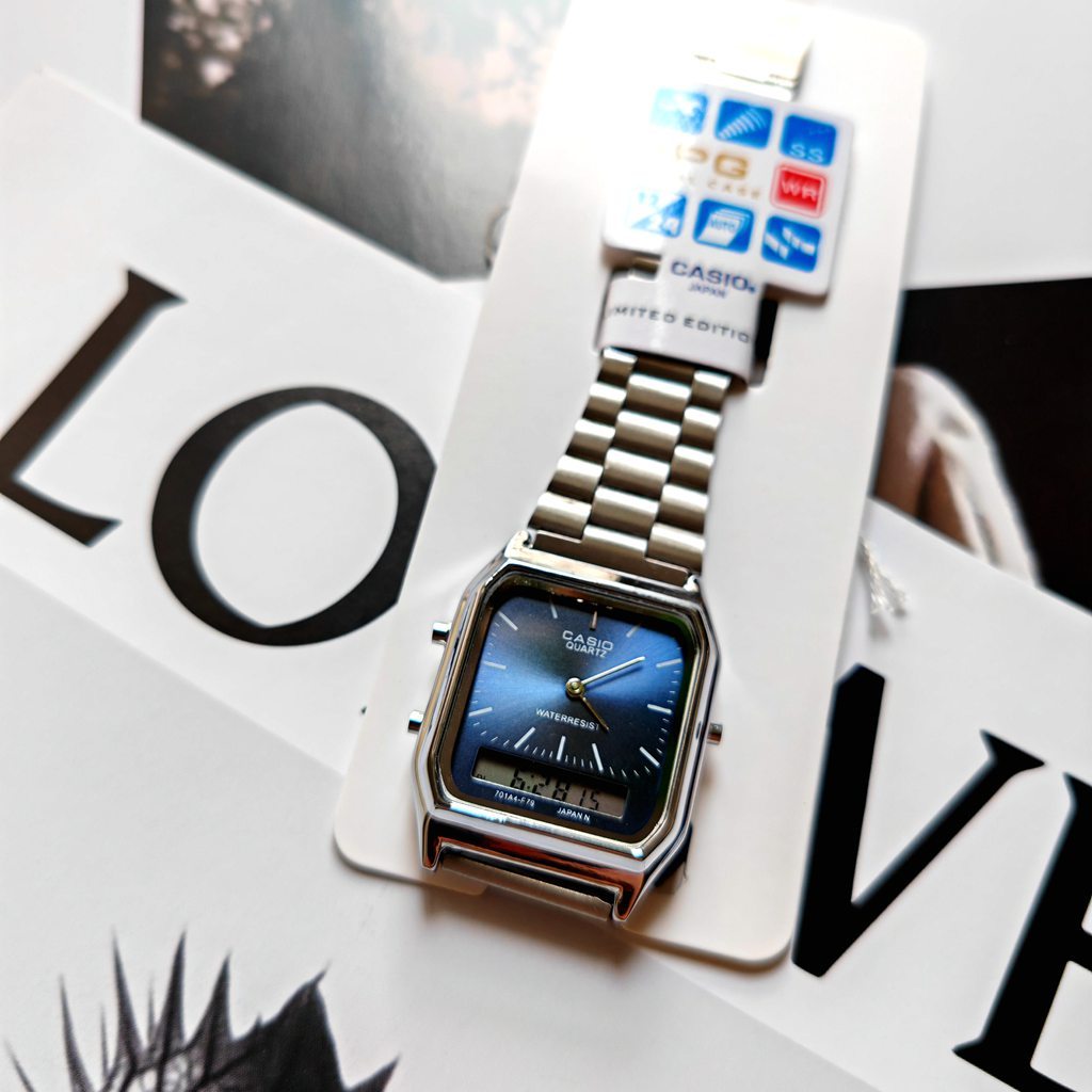 Casio Aq230 Stores RELOJ CASIO AQ-230GA-5AMQYDF ORIGINAL La Relojería