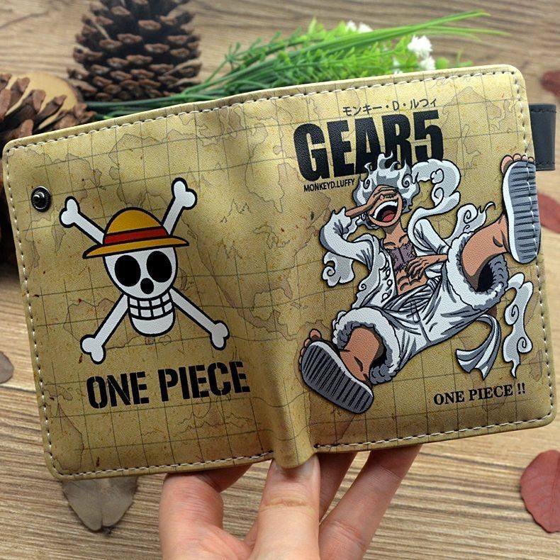Anime ONE PIECE Zoro Cartera Corta Luffy Monedero Plegable As Tarjetero Hombres Bolsas De Dinero Shopee Colombia