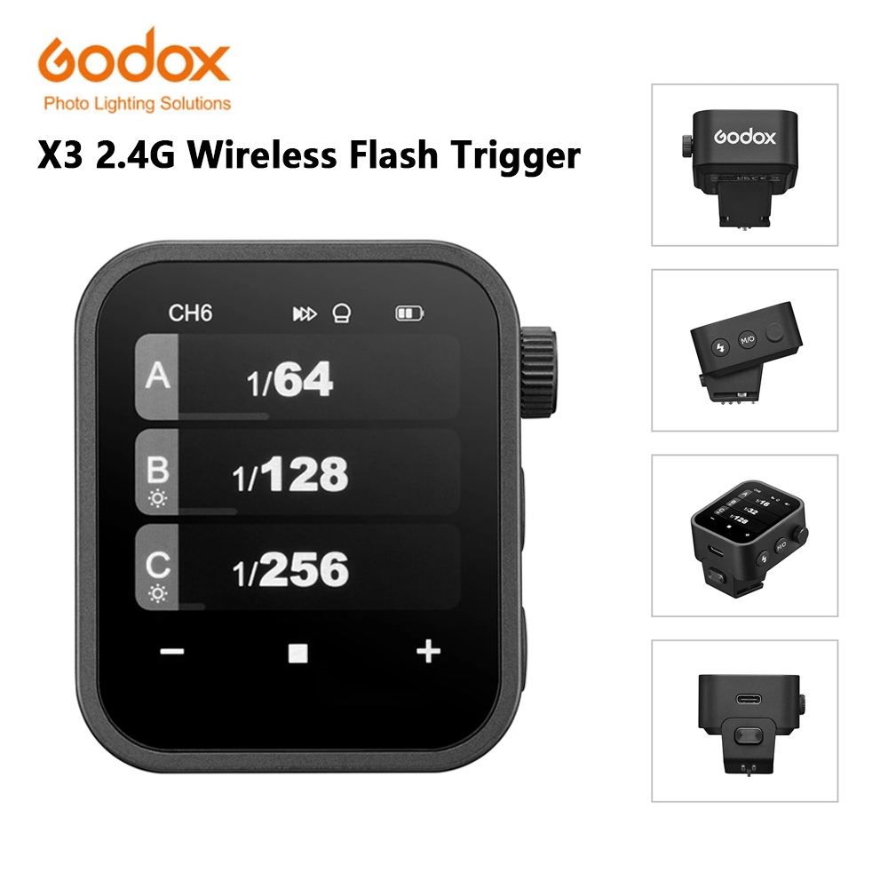 GODOX X3 PRO C X3PRO C Déclencheur De Flash Sans Fil TTL 2,4GHz Pour