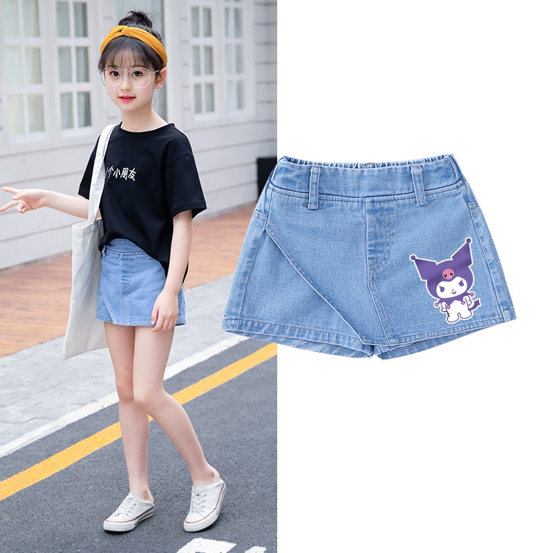 Falda Short Niña Short De Mezclilla Para NiÃ±a Falda Short Niña