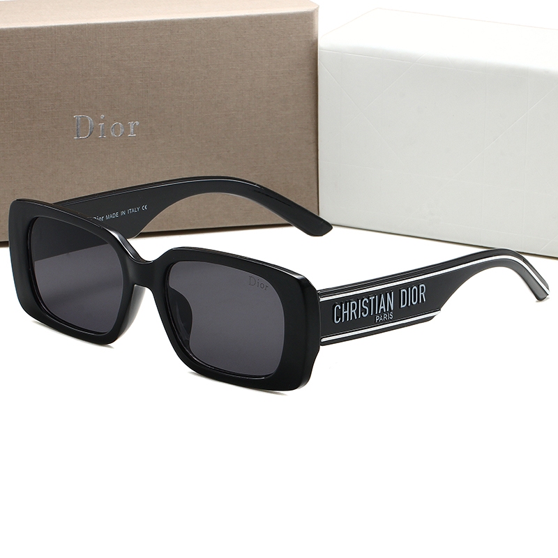 Dior Gafas De Sol Rectangulares Para Mujer De Marca De Lujo retro Clasicas Al Aire Libre Viaje uv400 Gafa Shopee Colombia