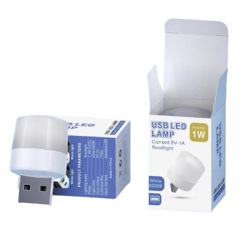 Lámpara De Enchufe USB Para Ordenador Móvil De Carga De Energía Pequeña ...