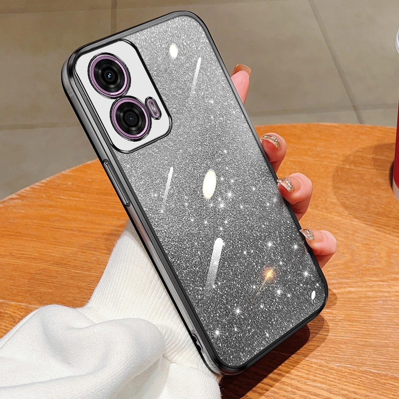Funda Cuadrada Con Purpurina Para MOTOROLA MOTO G Stylus 2021 2022 G