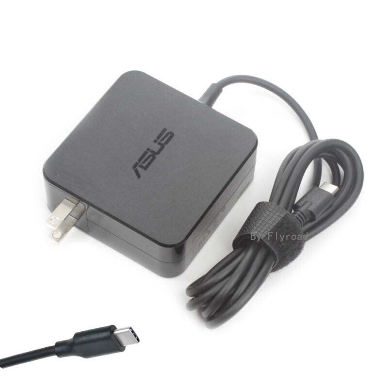 Original OEM ASUS 65W USB-C Charger – W19-065N2A For ROG Ally X (RC72LA), ZenBook & ExpertBook