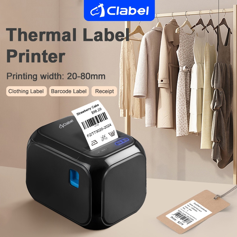 CLABEL 320D Label Maker Impresora De Etiquetas De Código De Barras ...