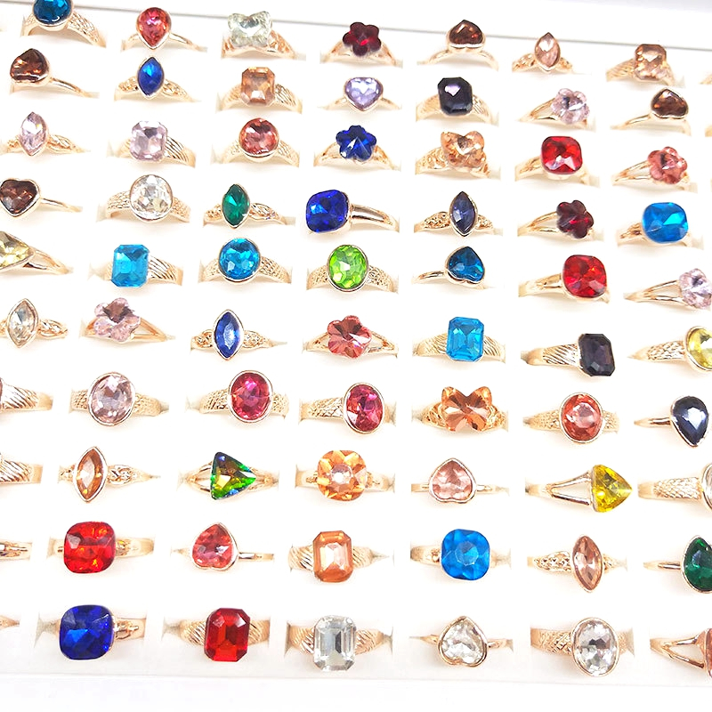 90 Anillos De Enlace Chapados En Oro 18k - 3 Tamaños, Para Hacer Joyas De Bisutería