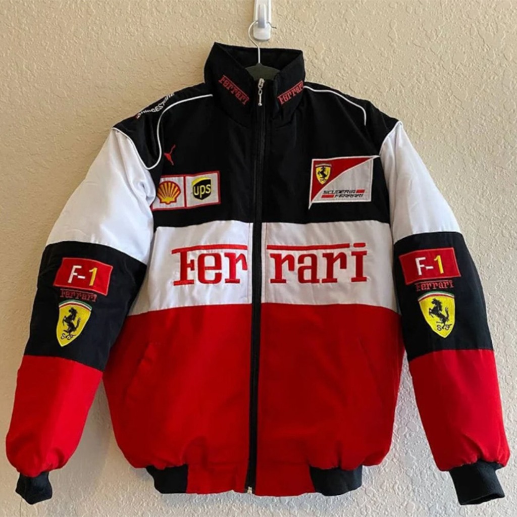 Fórmula Chaqueta Ferrari Mujer Scuderia Ferrari Ropa Oficial De