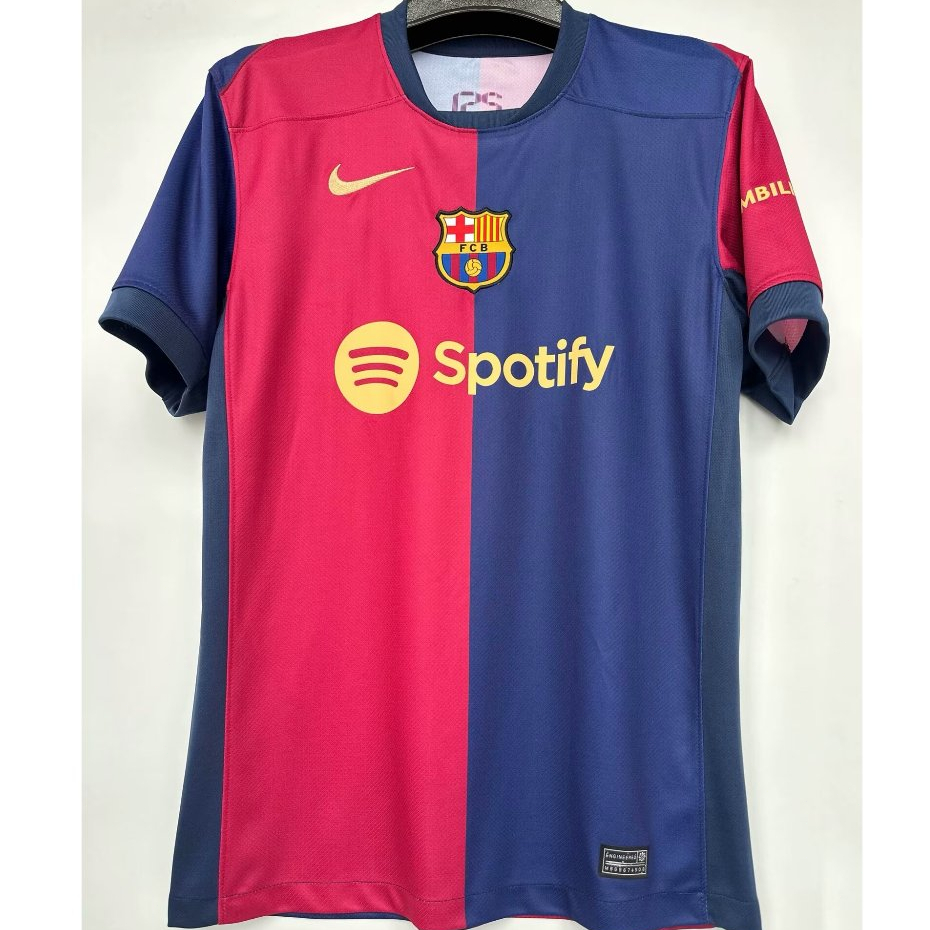 Camiseta De Futbol Del Barcelona Pedri Home LEWANDOWSKI Para Hombre Rojo Azul Version Fans Shopee Colombia