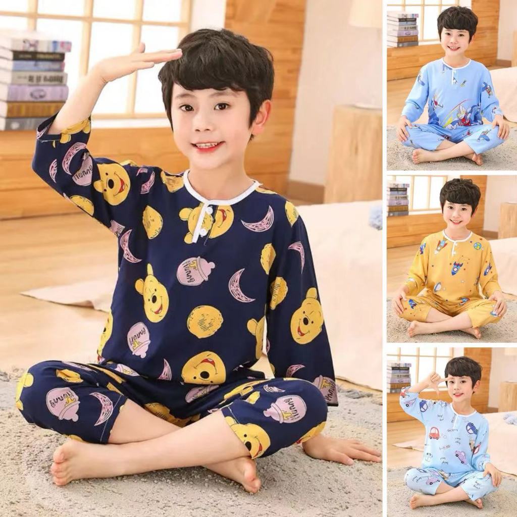 Ropa De Ninos Pijamas Para 2 A 14 Anos Adolescentes Casa Noche Shopee Colombia