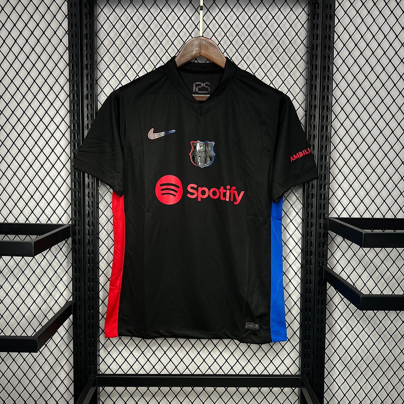 Camiseta De Futbol De Visitante Del Barcelona 2024 2025 24 25 Negro