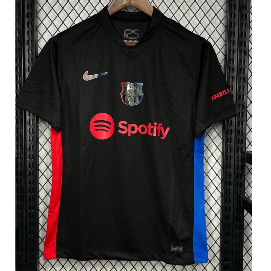 Camiseta De Futbol De Barcelona Away LAMINE YAMAL Para Hombre Version Negra De Aficionados Shopee Colombia