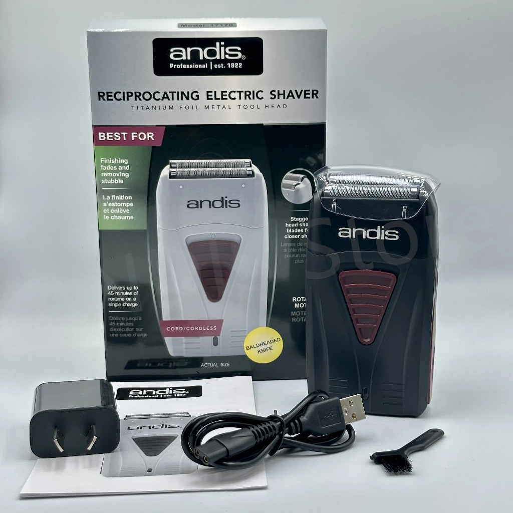 Original Andis 17170 Litio Peluquería Limpieza De Pelo Afeitadora