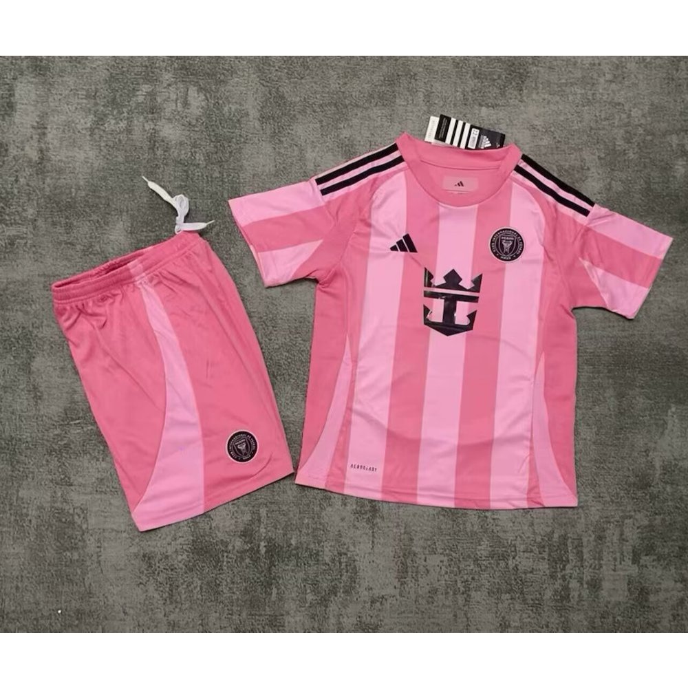 2025/26 Niños Kit Inter Miami Messi Camiseta De Fútbol Local Rosa ...