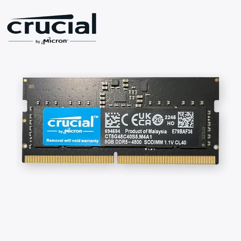Crucial 16 Go (2x8 Go) DDR5 5600MHz - RAM Pour PC Portable