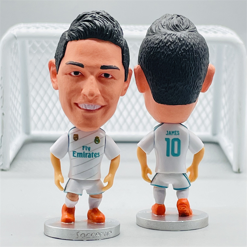 Soccerwe Soccer Star Dolls Madrid James Rodríguez Figurilla