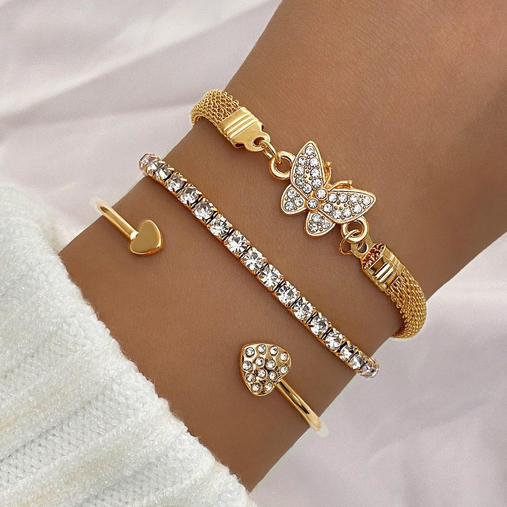 Cadenas De Pulsera Para Hacer Joyas - 30 Unidades, Cierre De Palanca, Color Oro Rosa