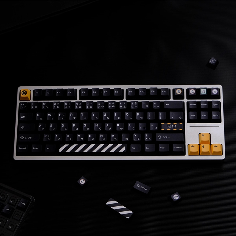 Keycap Only 】 Shibuya Estación De Metro Keycaps 149 Teclas PBT Dye-sub ...