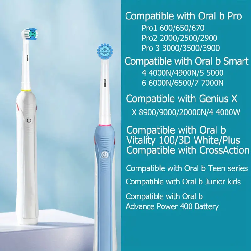 Oral-B Pro 3 3900 Cepillo de dientes eléctrico, paquete doble, con