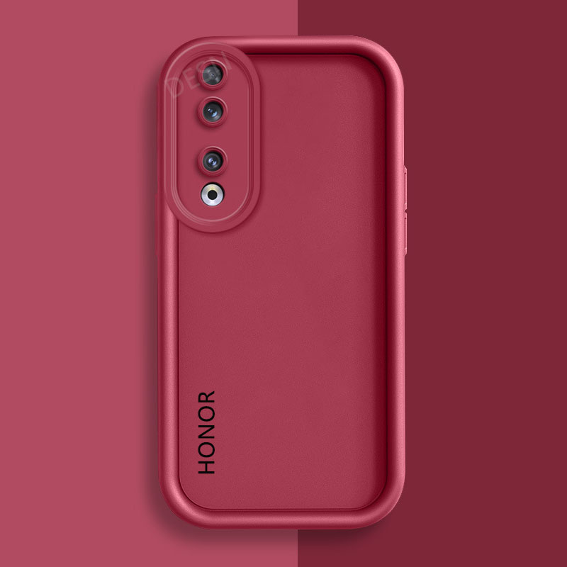 Carcasa Original Oficial Del Teléfono Honor 90 Lite , X9A X8A X7A X6A X9 X8  X7 X6 4G 5G Funda De Silicona Líquida A Prueba De Golpes