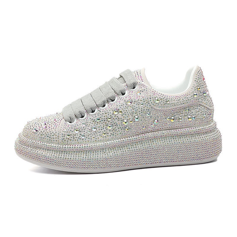 Zapatillas Deportivas De Mujer Con Cuña Y Estilo Metalizado · Blogger