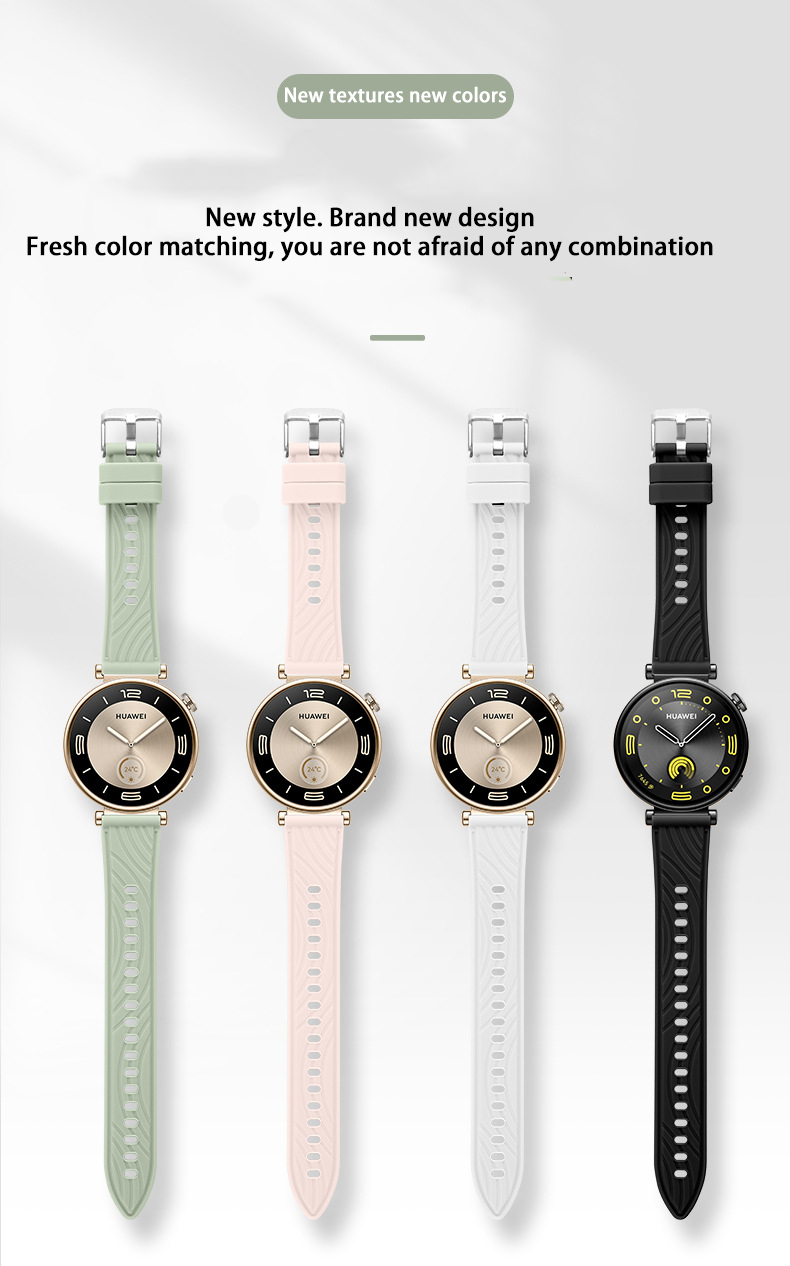 Correa De Silicona Para Huawei Watch GT 41mm Reloj