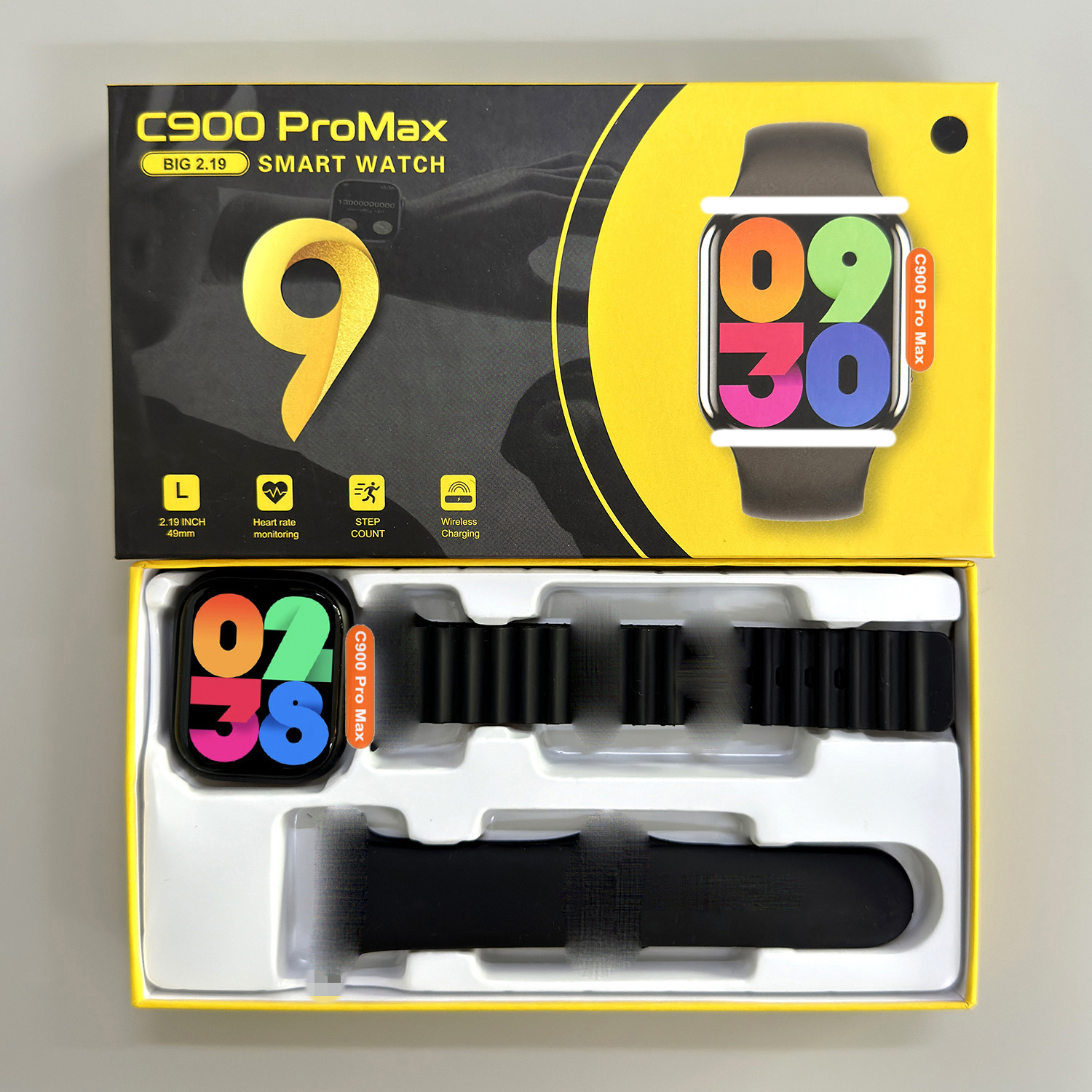 Smartwatch C900 PRO HD Pulgadas Pantalla Completa Bluetooth