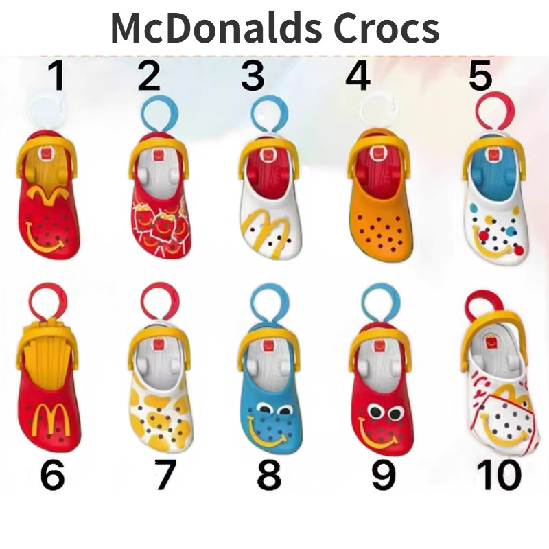 McDonald's 2024 McDonald's Crocs Colgante De La Zapatilla , Mini ...