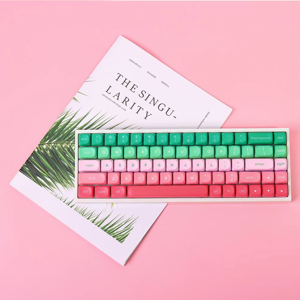 Teclas De Resorte Gradual PBT Dye-sub MOA Profile Keycaps ...