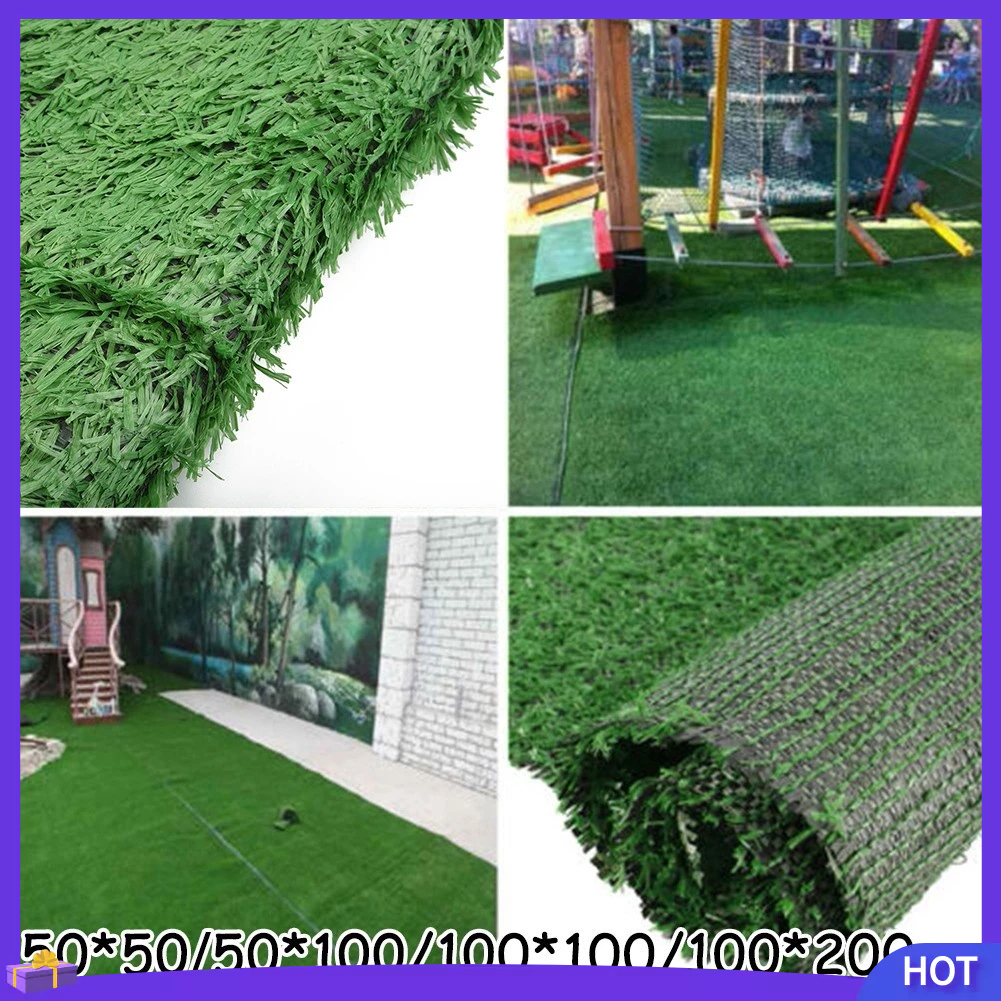 1 alfombra verde de césped artificial para jardín, decoración de hadas,  decoración verde, césped artificial, alfombra verde, adornos en miniatura