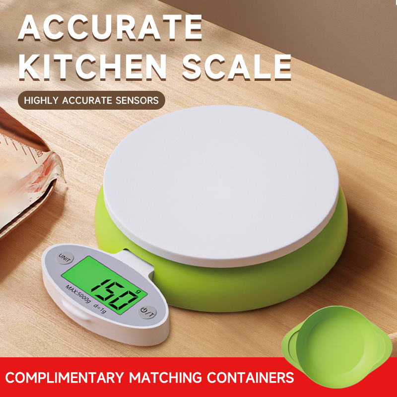 Bascula Digital de Cocina Pesa de Alimentos Para Gramos/Onzas -  Multifunctional