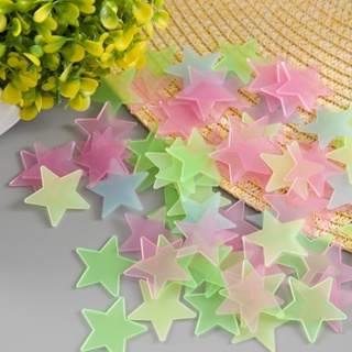 Estrellas luminosas, 200 piezas Pegatinas luminosas Calcomanías de