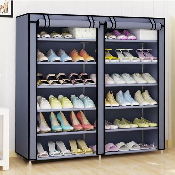 organizador de zapatos de tela mueble para zapatos 24 pares zapatera bajo  cama