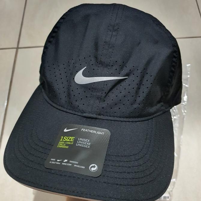 Nike Dri-FIT Featherlight perforado gorra para correr DC3598-010