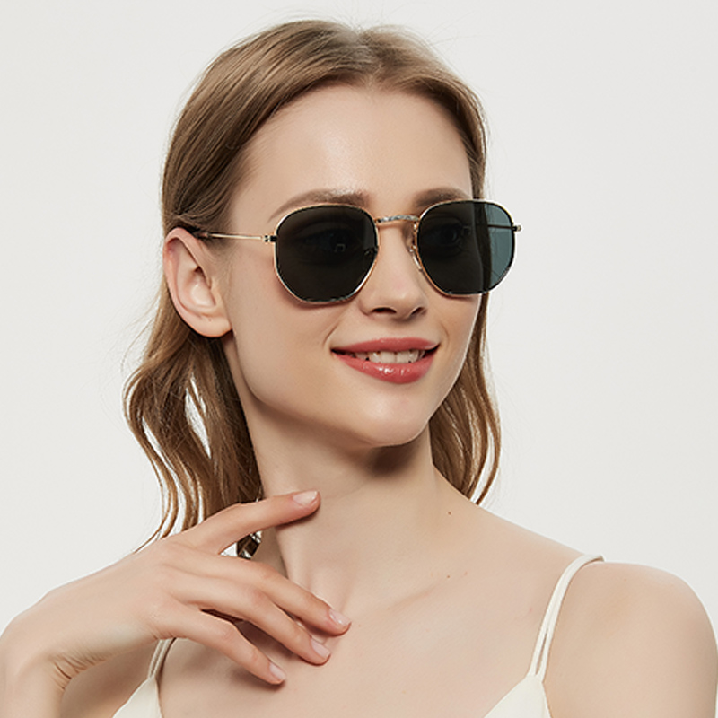Gafas de sol hexagonales sales