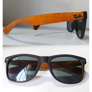 Lentes ray ban online de madera