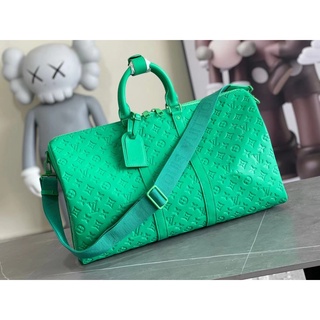 Bolso Lv con correa verde