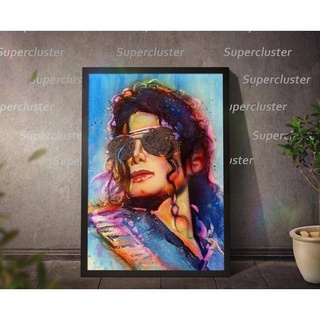 Michael Jackson Pintura Clásica De Lona Superstar Póster De Impresión De  Pared Imágenes Decoración Del Hogar
