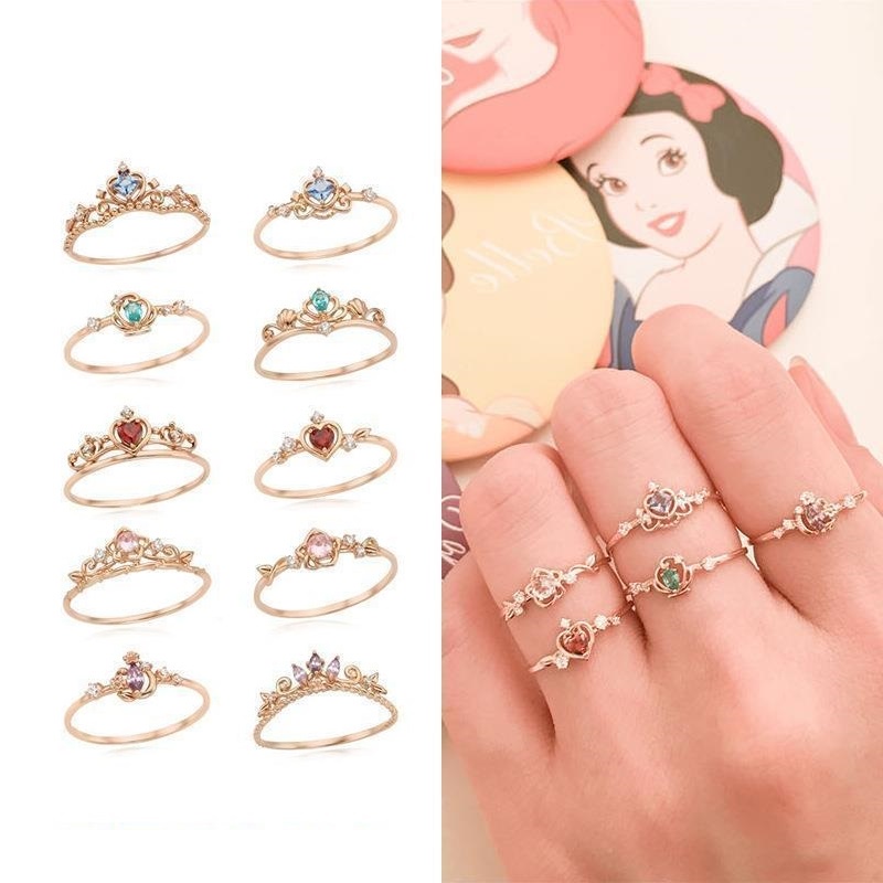 Anillos de compromiso princesas disney precio sale