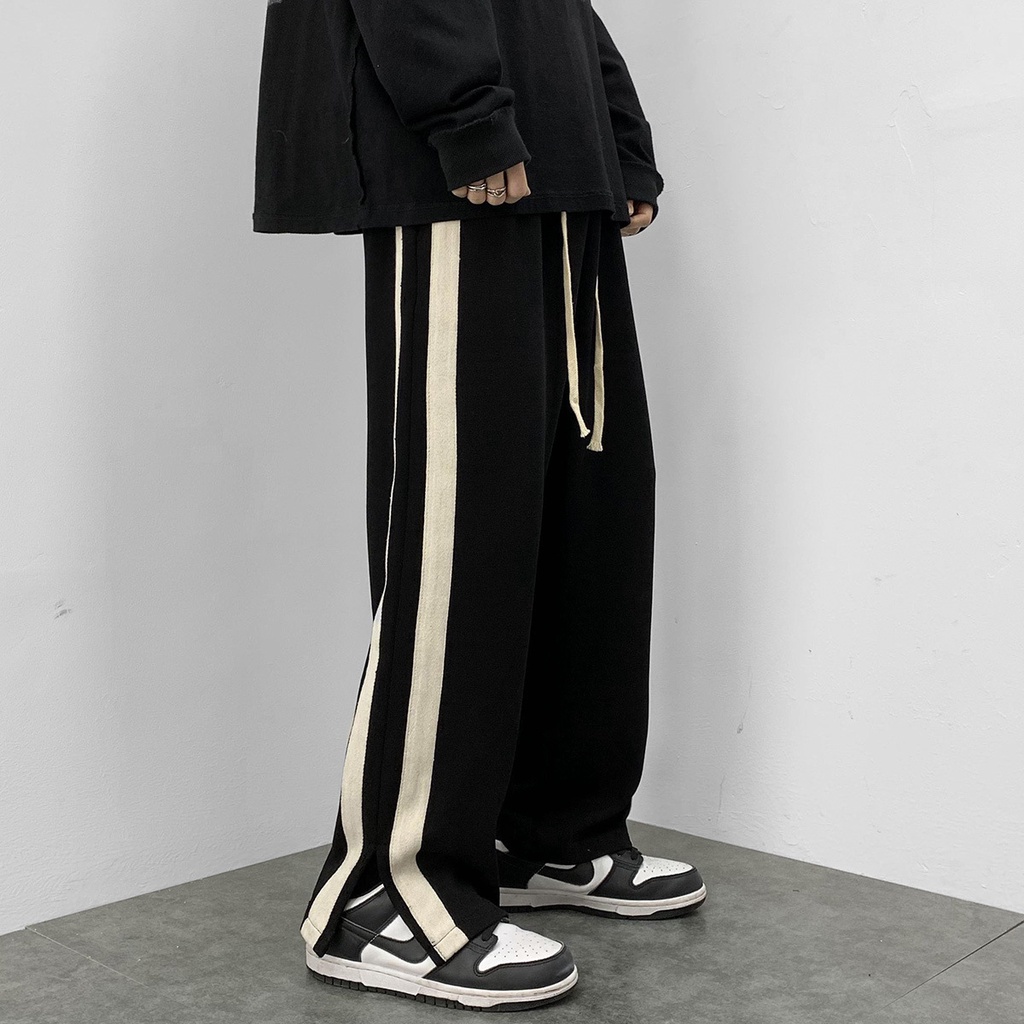 Pantalones con rayas a los lados hombres sale