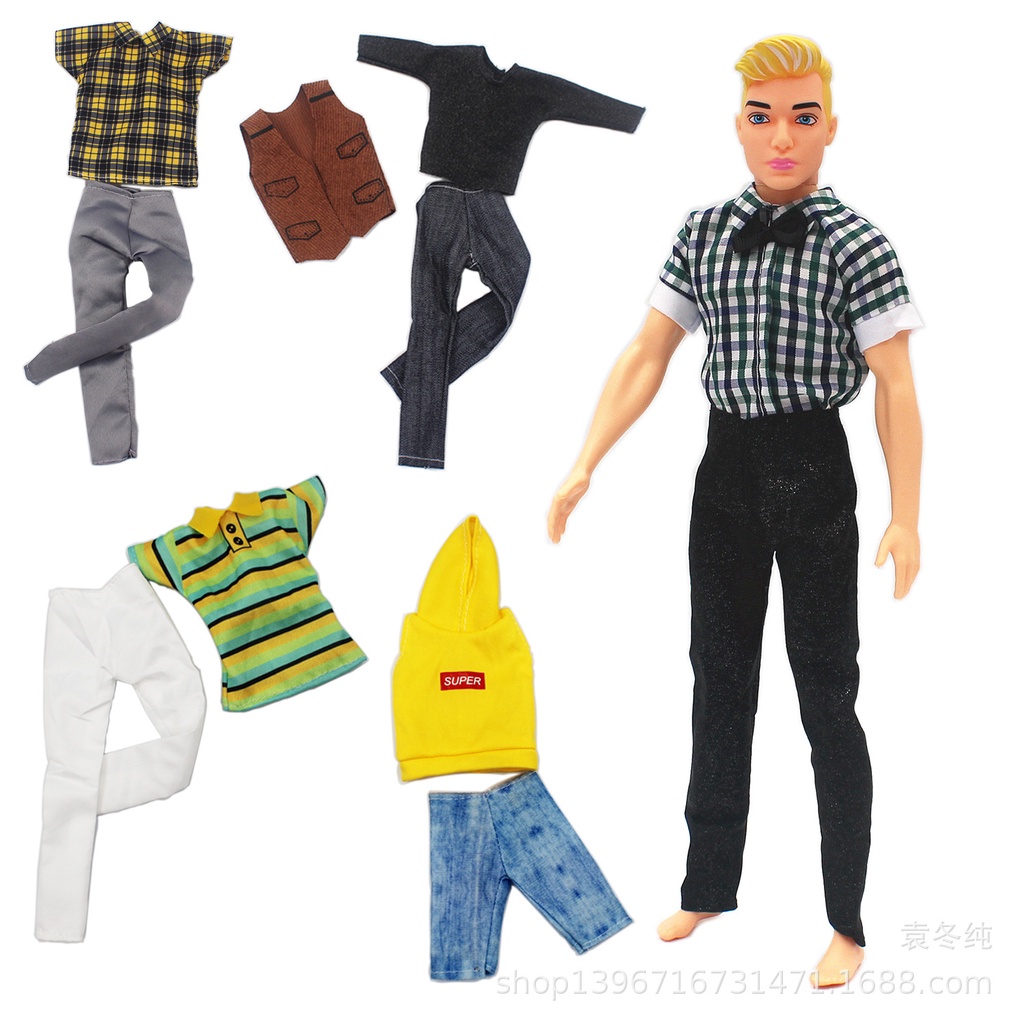 Ropa para muñeco ken online