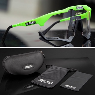 SCICON Gafas de sol de ciclismo fotocromáticas de 1 lente, hombres y  mujeres, deportes al aire libre, gafas de bicicleta UV400