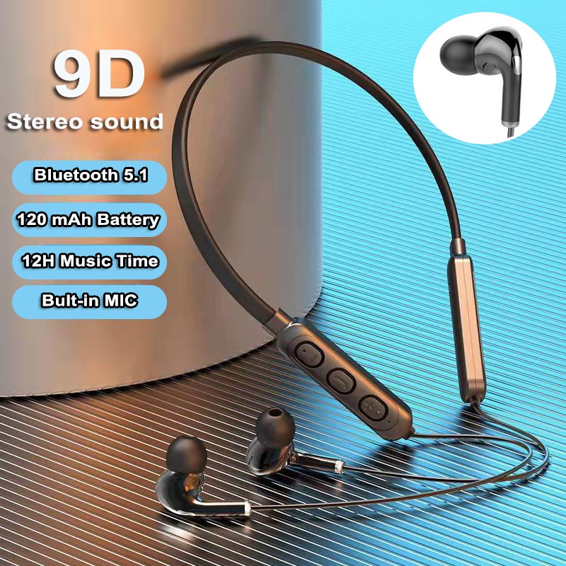 Auricular Manos Libres Bluetooth 5.1 Noise Canceling Estuche