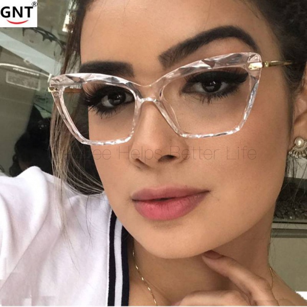 nostalgia testimonio Receptor Gafas De moda gafas marcos mujeres tendencia estilos marca óptica gafas De  ordenador Oculos De Grau Feminino Armacao | Shopee Colombia