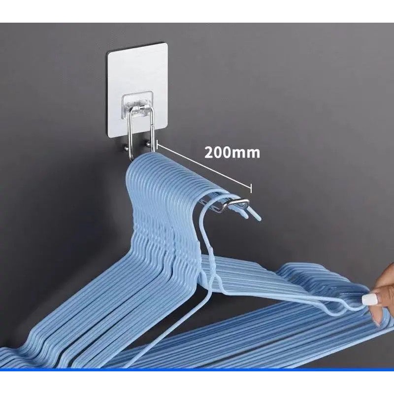 perchero pared para ropa de acero inoxidable alta viscosidad