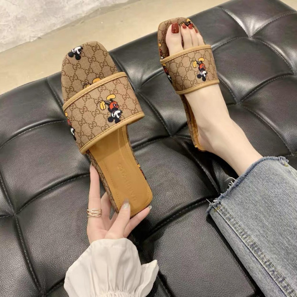 Sandalias discount gucci mickey