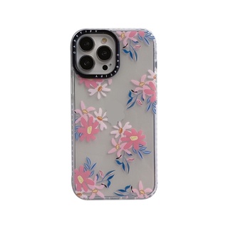 Funda Para iPhone 13 Pro max Flower case Para 12 Color Rosa Carcasa Para 7  8Plus X XR Xs A Prueba De Golpes Para 11 as Girls